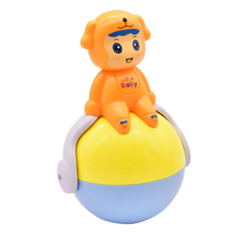 Tumbler Toys for Boys Girls Toddler Baby Cute Cartoon Music Bell Learning Education YJS Dropship