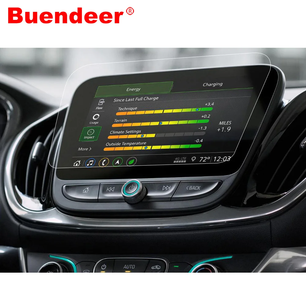 Buendeer 8-дюймовая фотопленка Для Chevrolet Equinox Volt Malibu 2016-2019 защитные аксессуары для