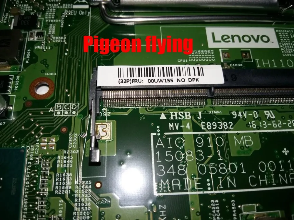 Для lenovo IdeaCentre910-27ISH FRU 00UW155(тип: F0C2) GTX950A 2G 3D 3840*2160 без ДПК