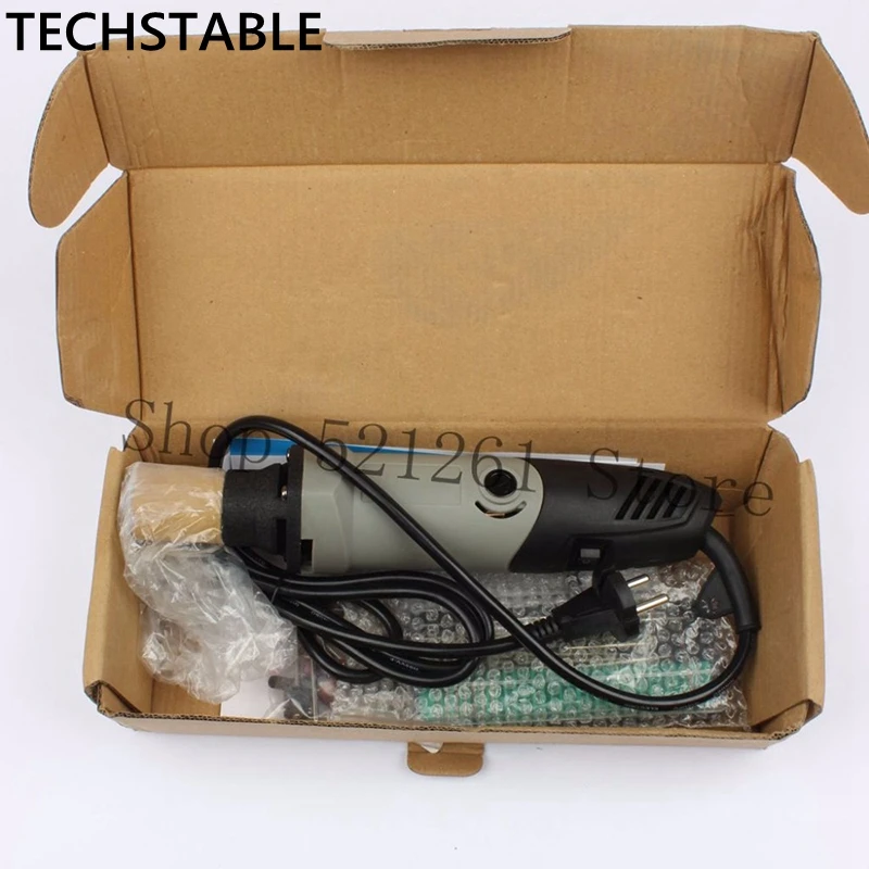

Mini Electric Drill 190W Mini Grinder Grinding with 83 pcs & Univrersal Chuck & Shiled Rotary Tools For Dremel Drill