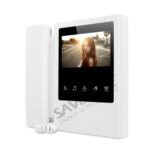Видеодомофон HOMSECUR 4 3 дюйма с бесшумным монитором для дома/квартиры|video doorbell|video
