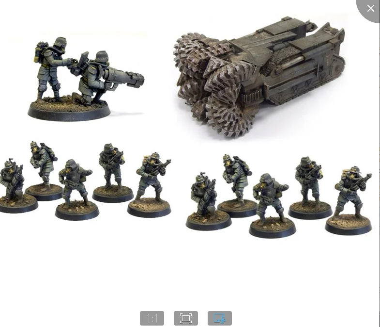 

DEATH KORPS OF KRIEG SUBTERRANEAN ASSAULT SQUAD F098-1