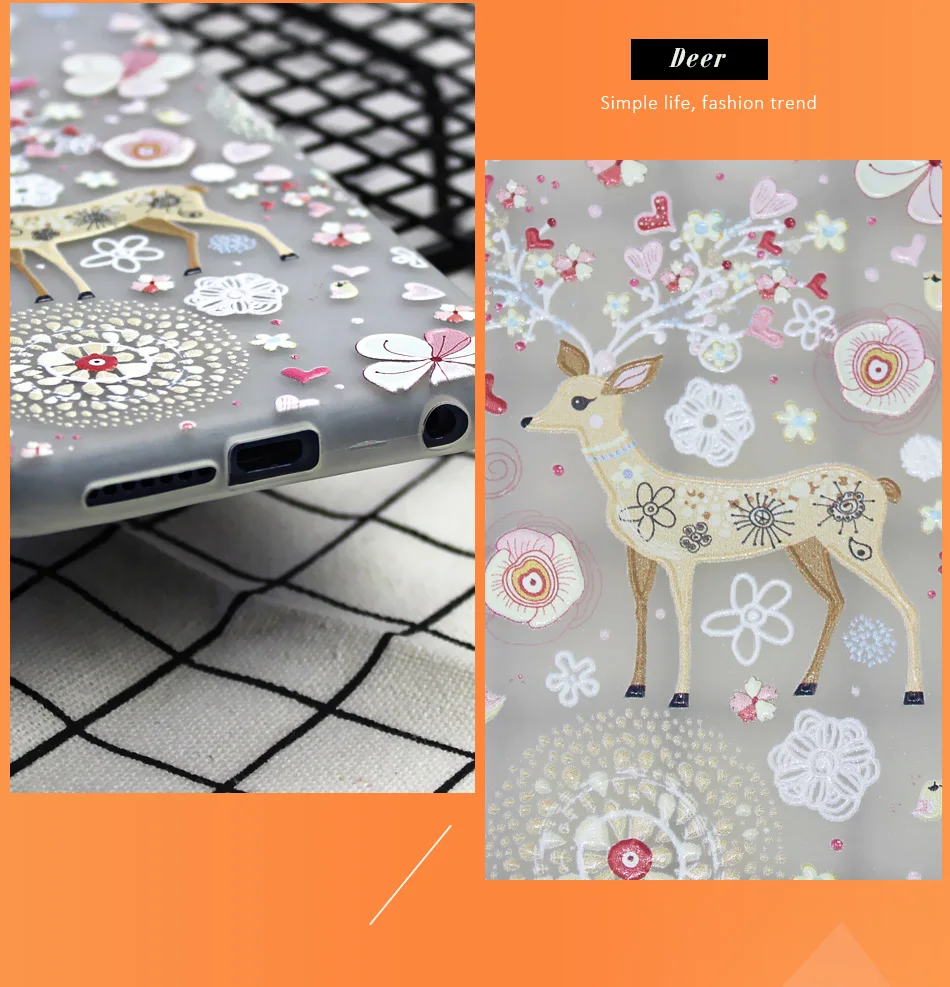 !ACCEZZ Soft Funny Cartoon Protective Back Cover Case For Huawei P9 Mate 89 Honor 78 Case Bumper TPU Painting Shell Funda Capa (18)