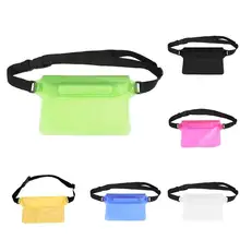 7 цветов унисекс Водонепроницаемая поясная сумка из ПВХ для занятий спортом на открытом воздухе летняя одежда для плавания поясная сумка для телефона спортивные аксессуары