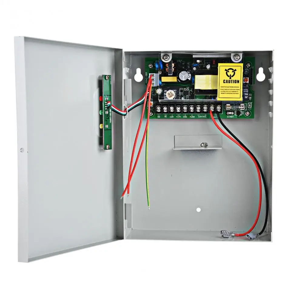 DC12V 5A 50W система контроля допуска к двери переключатель питания AC 110~ 240V Время задержки Макс 15 секунд мощность частоты