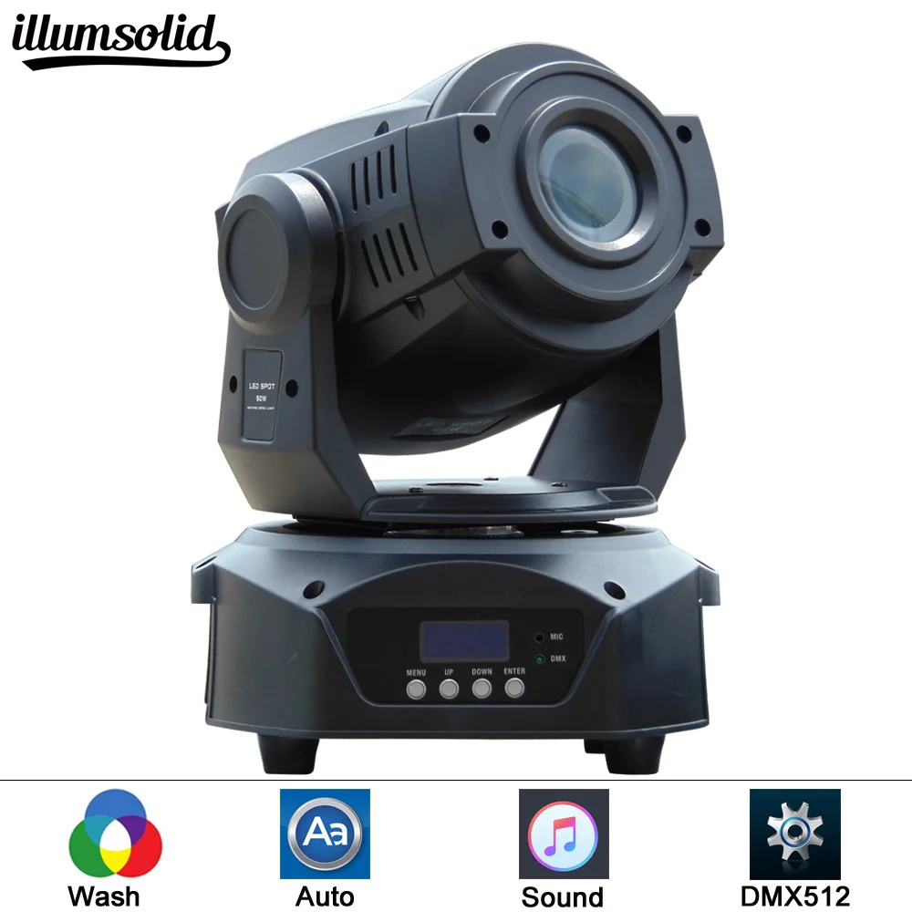lighting gobo mini moving head projector lyre mobile prism spot 90w led