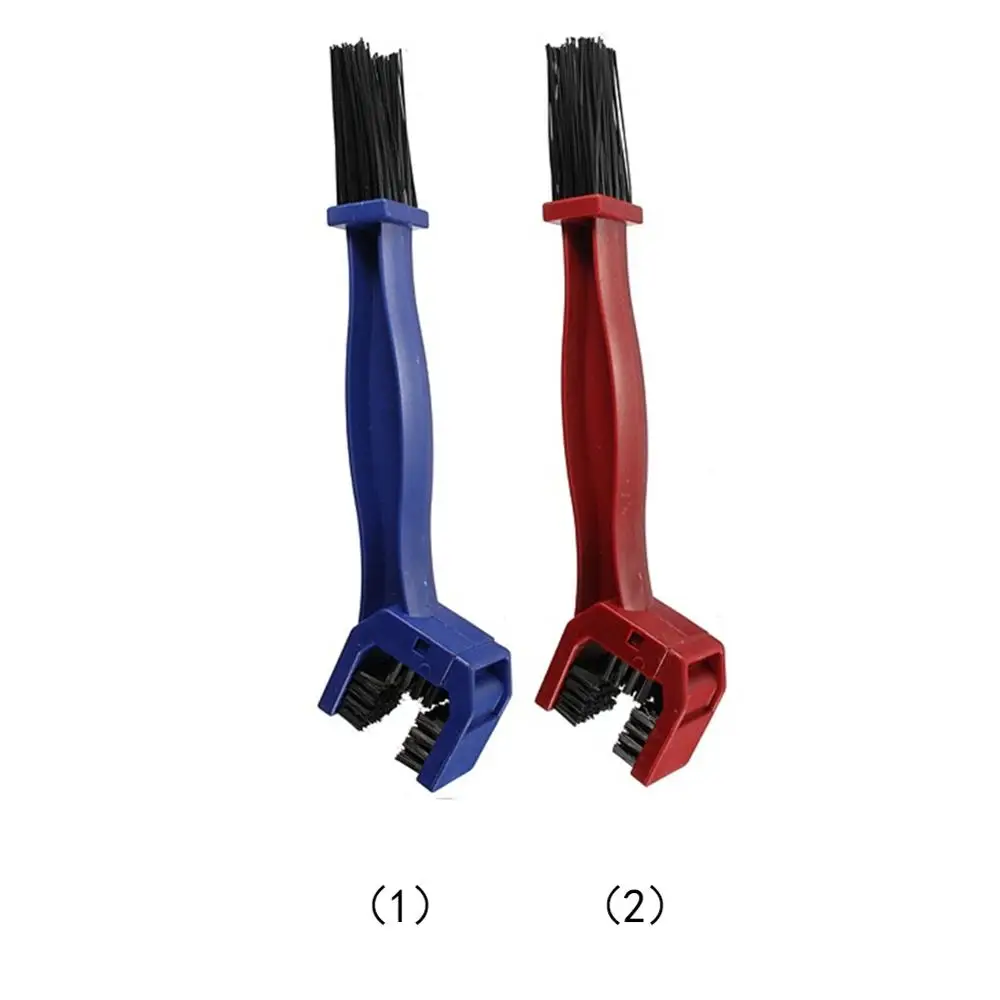 Top Plastic Cycling Motorcycle Bicycle Chain Clean Brush Gear Grunge Brush Cleaner Outdoor Cleaner Scrubber Tool 0