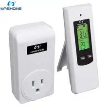 Wireless Temperature Controller,Electric Outlet Thermostat with Remote Control Built in Temp Sensor Prong Plug Heating Cooling Wireless Temperature Controller,Electric Outlet Thermostat with Remote Control Built in Temp Sensor Prong Plug Heating Cooling