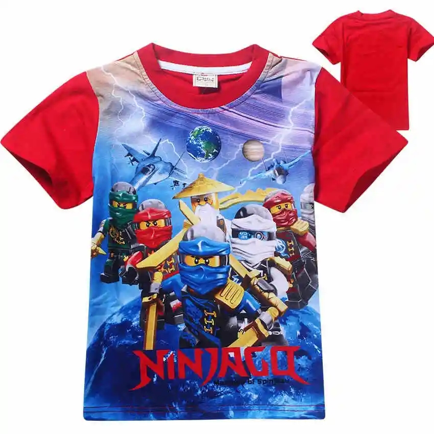 

Summer Top Baby Boy T-shirt Clothes Kids Boys Ninja Clothes Ninjago t shirt Children Clothing Cotton Baby Boy Top Tees Girls
