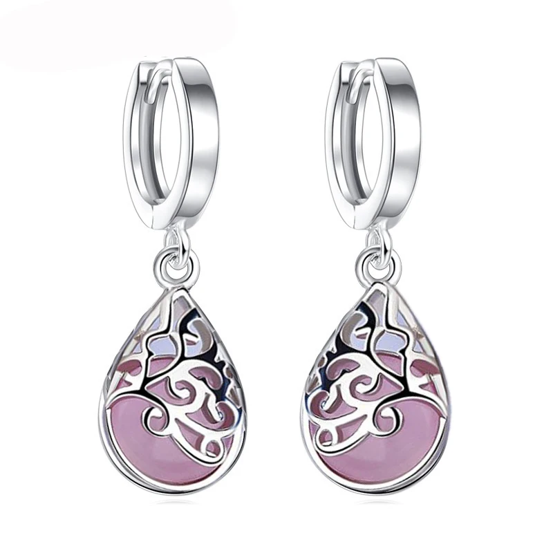 women drop earrings vintage jewelry (3)