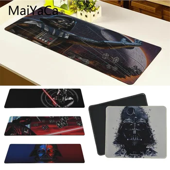 

MaiYaCa 2018 Hot Professional Gamer Darth Vader Gaming Rectangle Silicon Durable Mouse Pad Computer Mouse Mat