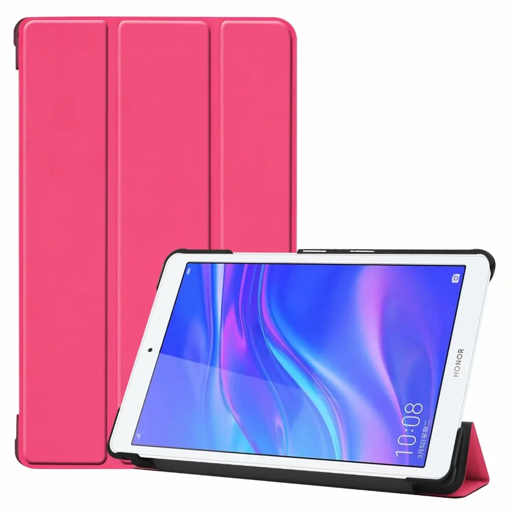 Cartoon Slim Case for Huawei Mediapad M5 lite 8.0 JDN2-W09 JDN2-AL00 Cover Smart Stand PU For Huawei M5 Lite 8.0 Flip Cover      (1)