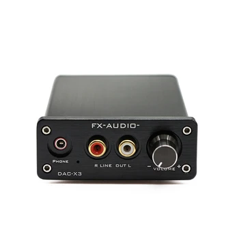 

FX-AUDIO MINI DAC-X3 Fiber Coaxial USB Decoder amplificador audio USB DAC Headphone Decoder audio amplifiers