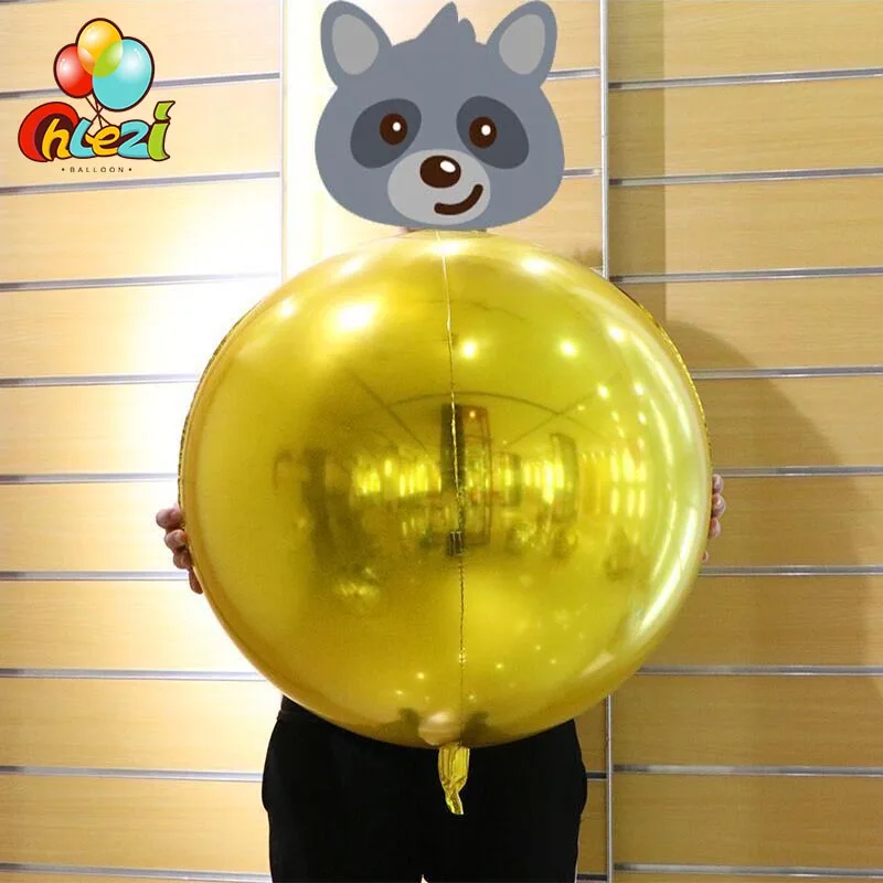 1 unid 32 pulgadas oro plata 4D ronda Foil Globos helio de la decoración de la fiesta de cumpleaños de la boda Globos inflables Globos Juguetes 1 unid 32 pulgadas oro plata 4D ronda Foil Globos helio de la decoración de la fiesta de cumpleaños de la boda Globos inflables Globos Juguetes