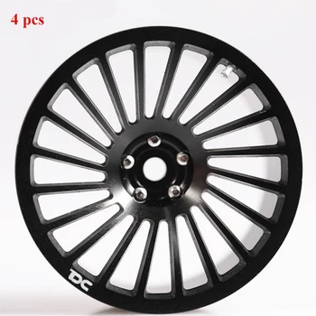 

4Pcs/lot DC Simulation Wheel Rim 1/10 Metal Upgrade Accessories Drift Car IND Hub +6 for RC Model Cars Spare Parts