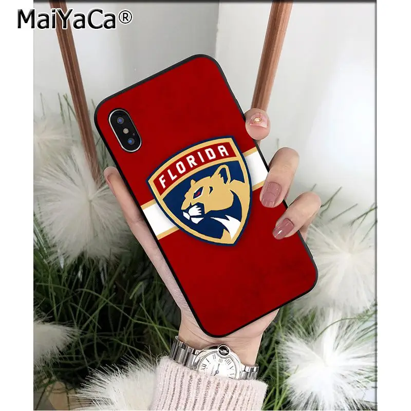 MaiYaCa Florida Panthers ТПУ Мягкий силиконовый чехол для телефона чехол для Apple iPhone 8 7 6 6S Plus X XS MAX 5 5S SE XR Чехол для мобильного телефона s - Color: A15