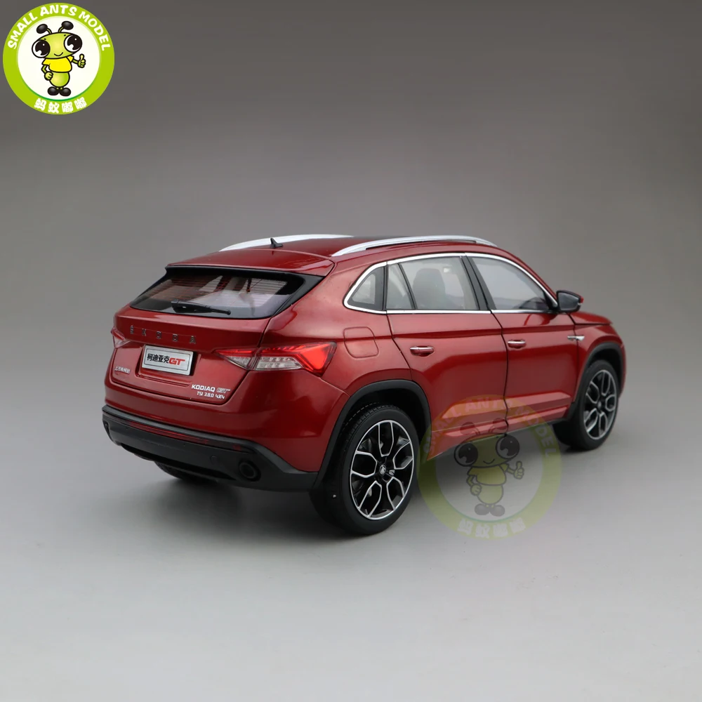 1/18 Skoda KODIAQ GT SUV литая модель металлическая модель автомобиля SUV подарок коллекция хобби красный