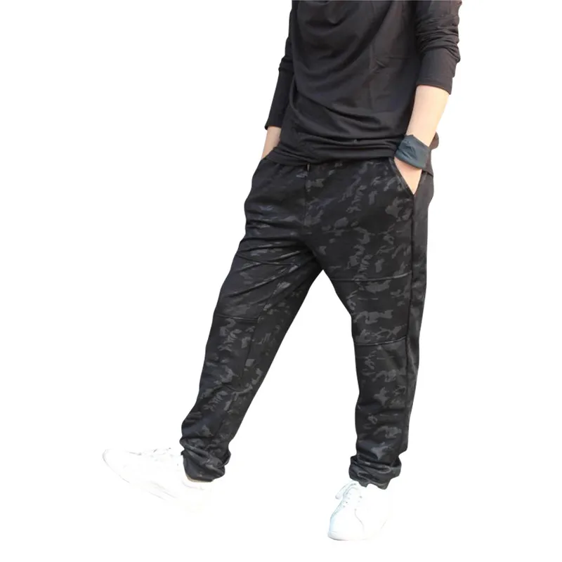 

2017 New Fashion Black Baggy Elastic Harem Jeans Men Plus Size Jeans Joggers Casual Hip hop Legging Straight Jeans Harem Men