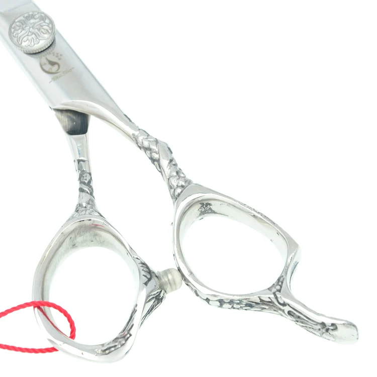 New 6 0Inch Meisha Dragon Handle Professional Safety Hair Cutting Scissors Thinning Hair Shear for Salon 5
