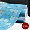 45x100cm Waterproof 3D WallPapers Mosaic Aluminum Foil self adhensive wallpaper for Kitchen Wall Sticker Oil heat resistance ► Photo 2/6