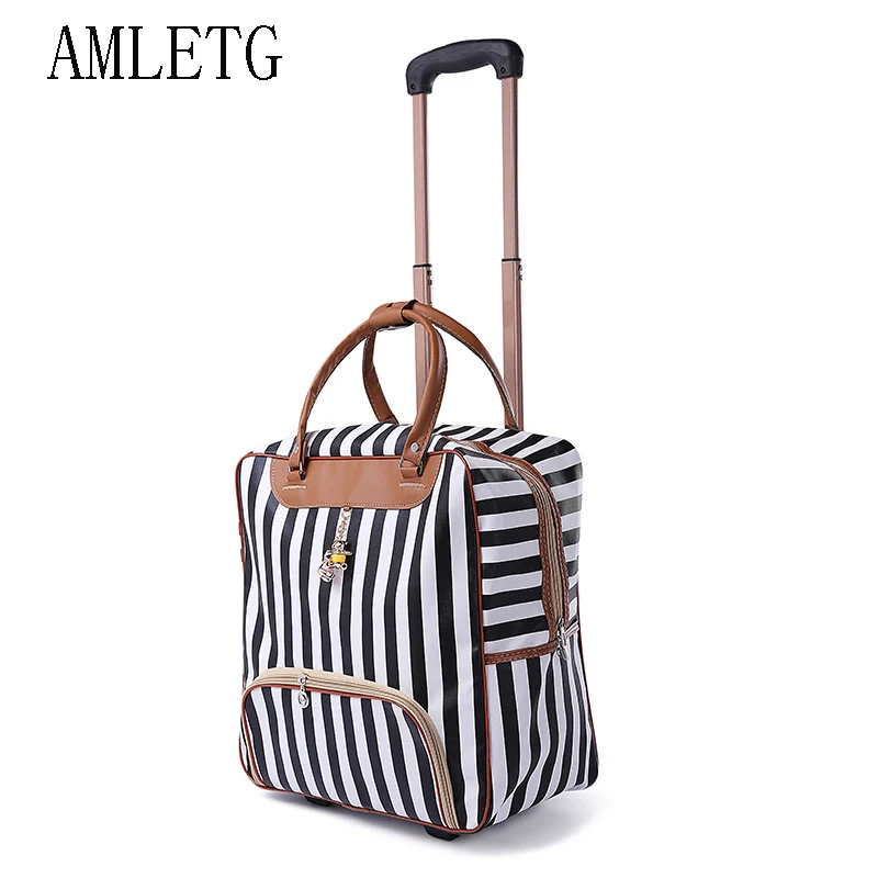 Women's Suitcase Suitcase, Waterproof Cabin Oxford Cloth, Trolley Car
