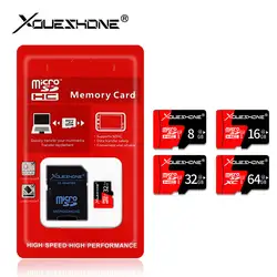 2018 картао де memoria карт карты памяти 16 ГБ 32 ГБ Micro SD Card 4 ГБ 8 ГБ 64 ГБ 128 ГБ TF карты mini Memory stick для мобильного телефона