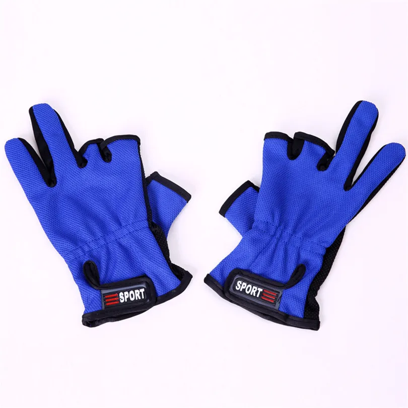 Top Quality Anti Slip Gloves Fishermen Mittens Slip Resistant Three