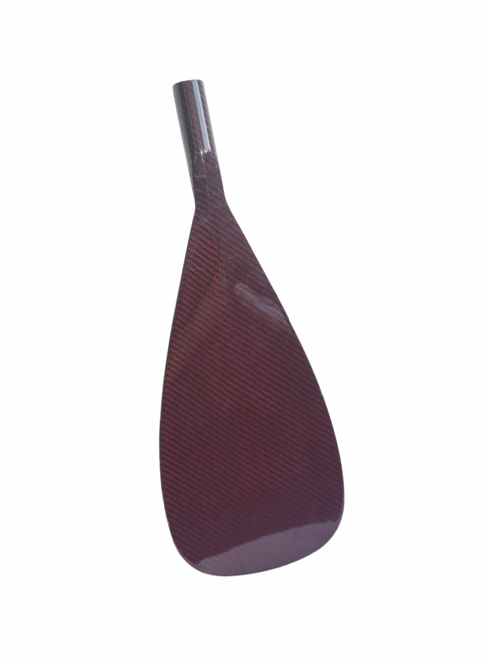 3K Carbon fibre Sup Board Paddle Blade light Red Paddle