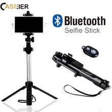 Caseier Bluetooth селфи Телефон держатель для iPhone Android монопод Подставка для samsung huawei Xiaomi дистанционного переносной штатив Stick