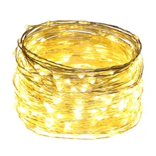 Проводные 99FT 30 м великолепные 300LED строка огни серебряной проволоки звездного света строки для рождественской вечеринки Свадебные Ountdoors украшения