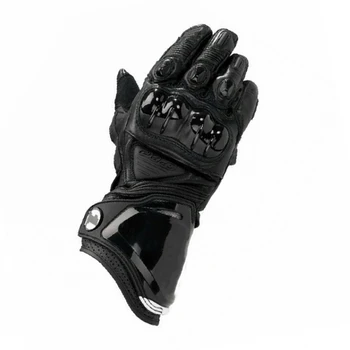 

New 4 Colors 100% Genuine Leather GP PRO Motorcycle Long Gloves Racing Gloves Driving GP PRO Motorbike Original Cowhide Gloves