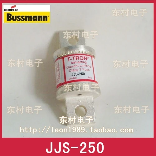 

US imports of ceramic fuse BUSSMANN T-TRON fuse JJS-125 JJS-250 600V