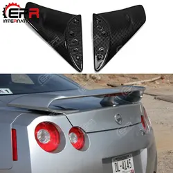 Для Nissan R35 GTR OEM углеродного волокна спойлер ноги GT-R тела тюнинг Наборы для GTR R35