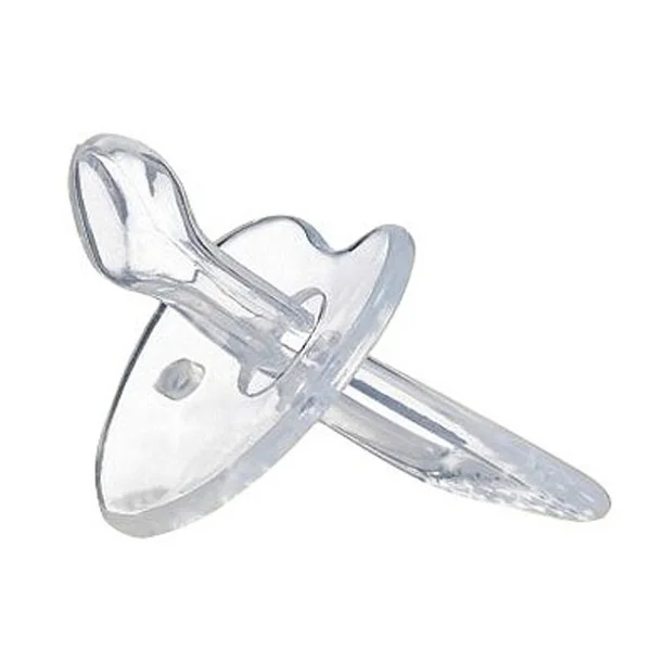 

0-3 Years Old Silicone Transparent Infant Pacifier Baby Nipple Soother Joke Prank Toddler Pacy Orthodontic Nipples P0