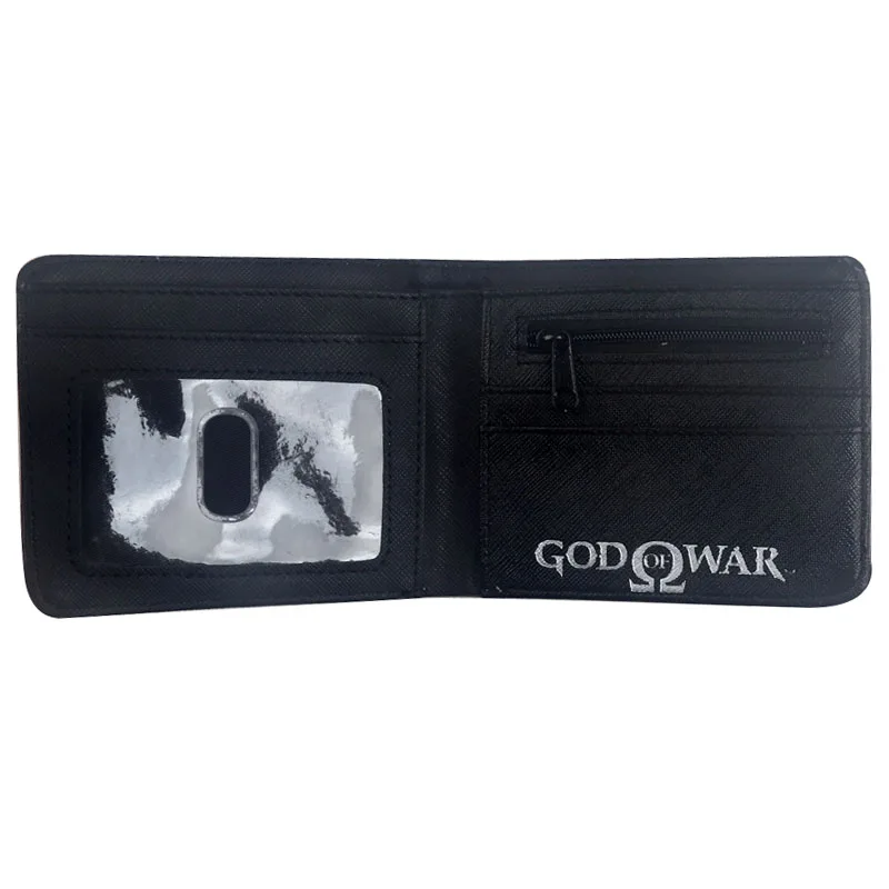 Мужской кошелек god of war ps4, кошелек, держатели для кредитных карт для мальчиков, кошельки, карман для монет