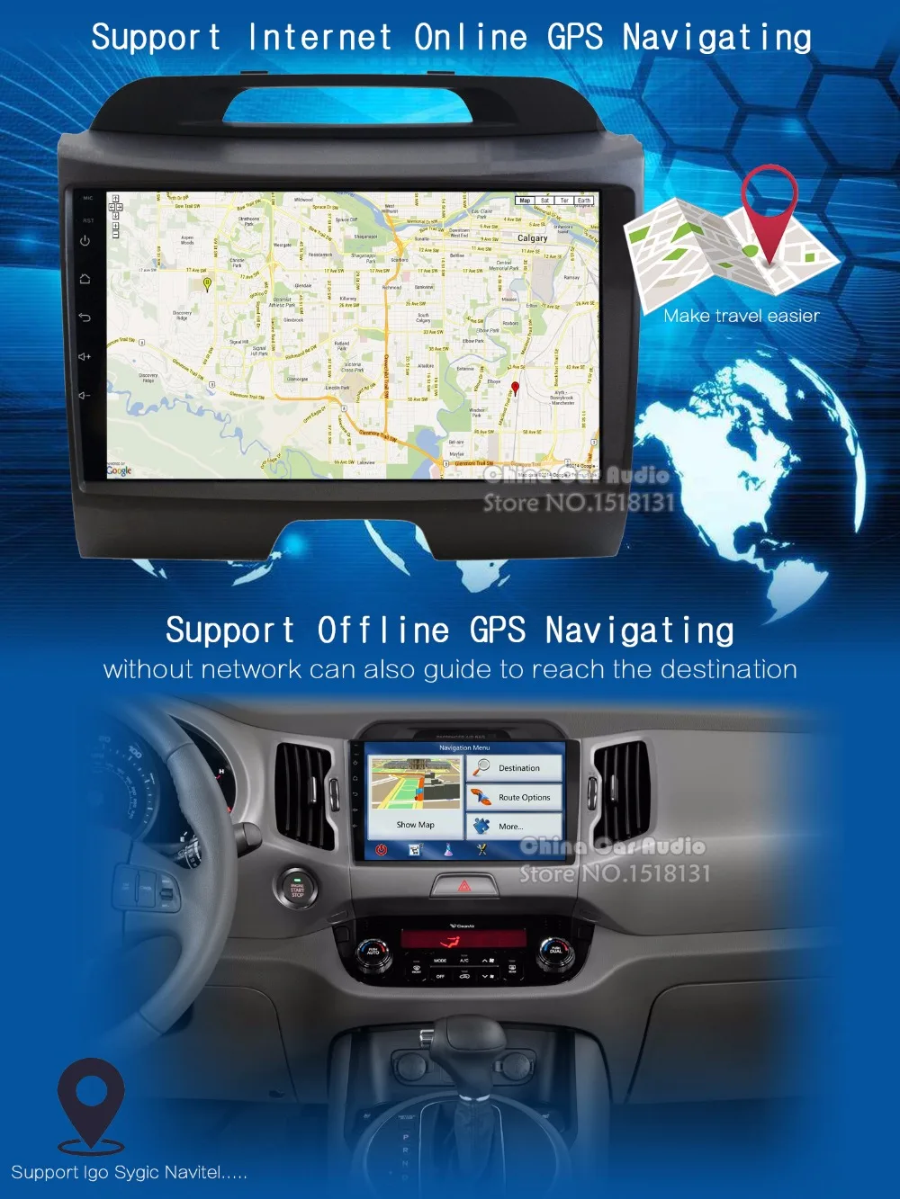 Flash Deal 9 inch 1024X600 4G WIFI 2GB RAM Android 7.1.2 Car DVD Player For Kia Sportage R 2010-2016 GPS Navigation Stereo Radio System 20 Flash Deal 9 inch 1024X600 4G WIFI 2GB RAM Android 7.1.2 Car DVD Player For Kia Sportage R 2010-2016 GPS Navigation Stereo Radio System 20