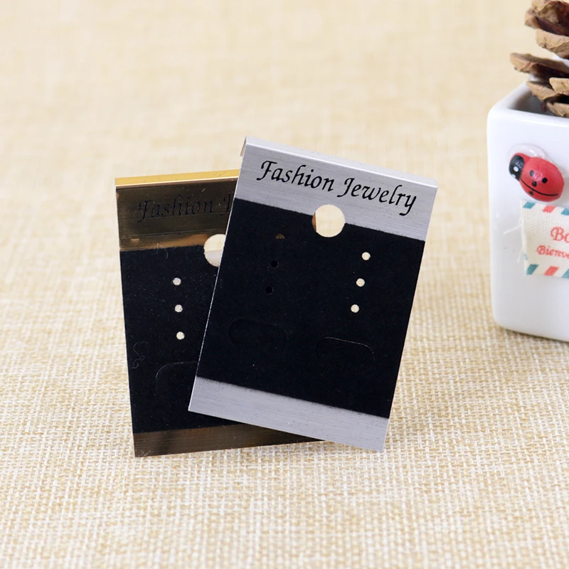 Buy 100pcs 3.8*5.2 Plastic and Velvet Earring