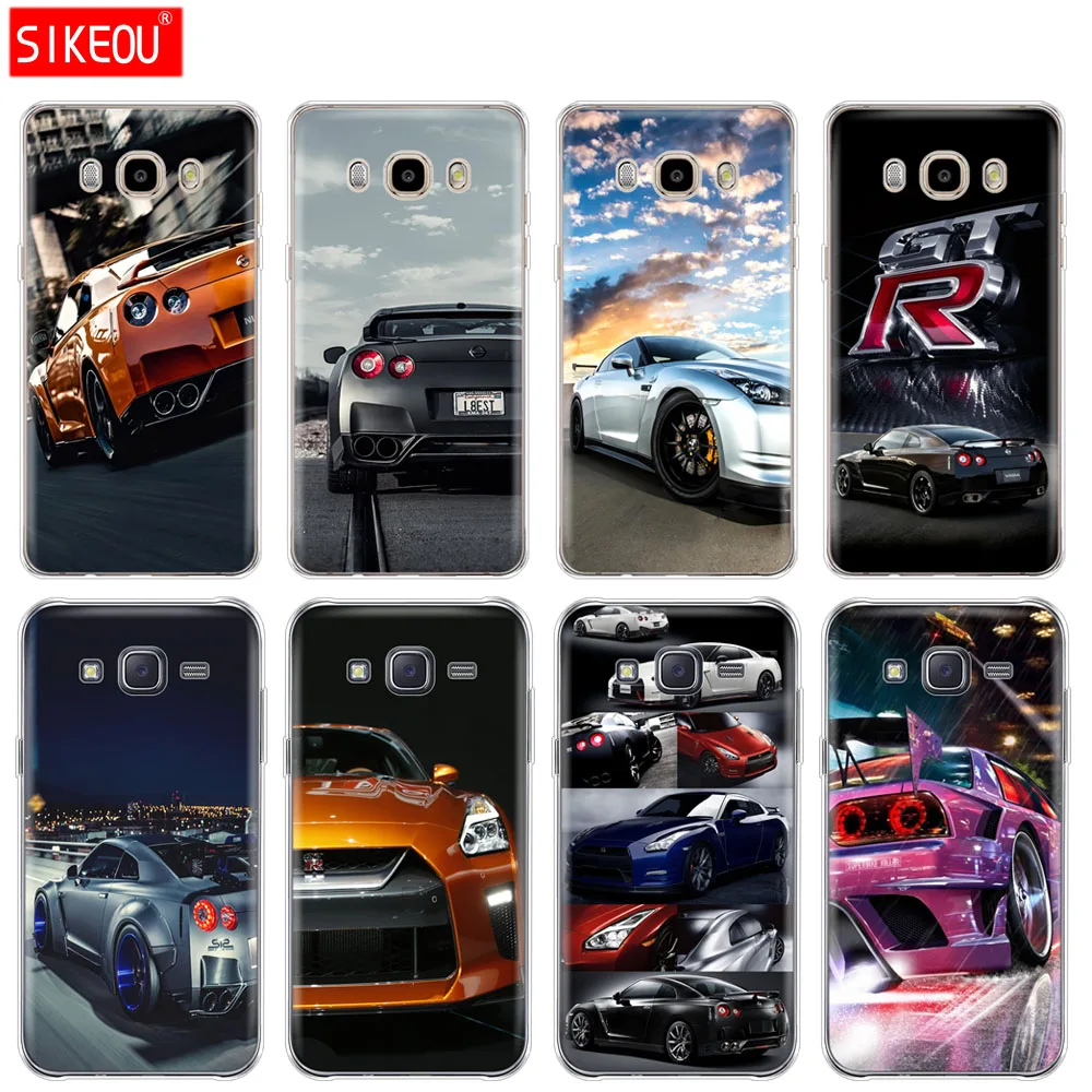 

silicone cover phone case for Samsung Galaxy J1 J2 J3 J5 J7 MINI 2016 2015 prime GTR SPORT CAR print