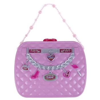 

Kid Makeup Set Safety Non-toxic Makeup Kit Toy for Girls Dressing Cosmetic Travel Box Girls Beauty Make Up Toy Pretend Play Toy