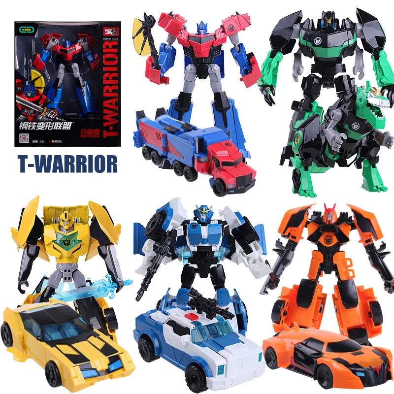 NEW Anime Action Figure Toys Transformation 4 Robot Car ABS Alloy Plastic Class Cool Model Boy Toy brithday Christmas Gifts NEW Anime Action Figure Toys Transformation 4 Robot Car ABS Alloy Plastic Class Cool Model Boy Toy brithday Christmas Gifts