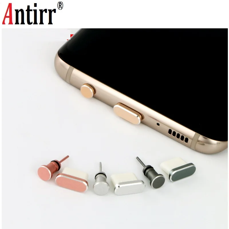 

Type C Anti Dust Plug Set USB Type-C Port and 3.5mm Earphone Jack Plug For Samsung Galaxy S8 S9 Plus for Huawei P10