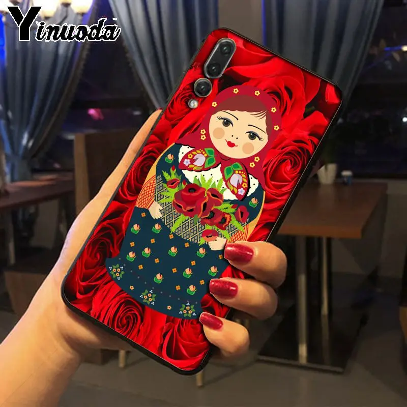 Cute Russian Dolls Pattern Matryoshka