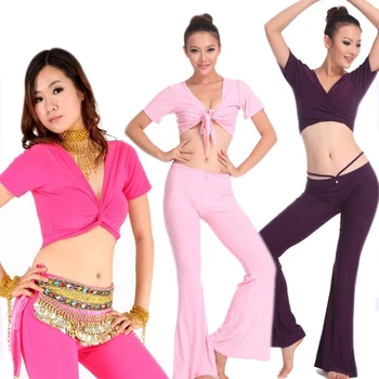 

2017 Belly Dance Dance Skirt Costumes Costume For Square Performance Wear Clothes Set Cardigan Short-sleeve S12 Trousers K03