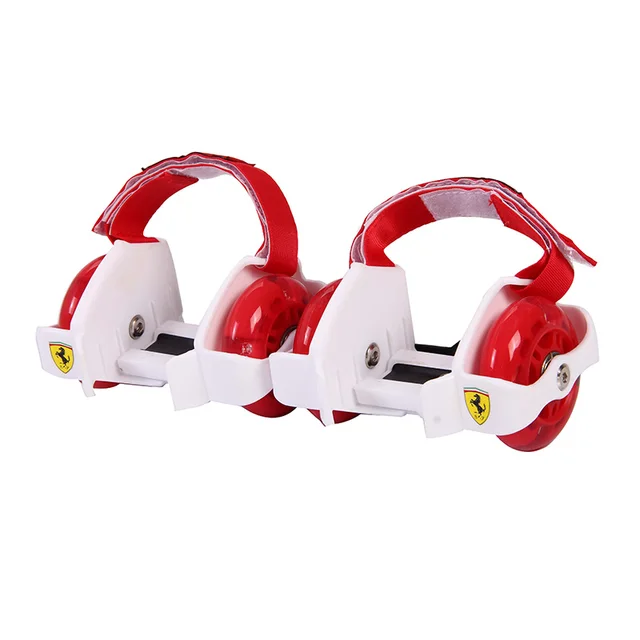 Ferrari Adjustable Simply Roller Skating Shoes with Dual Wheels