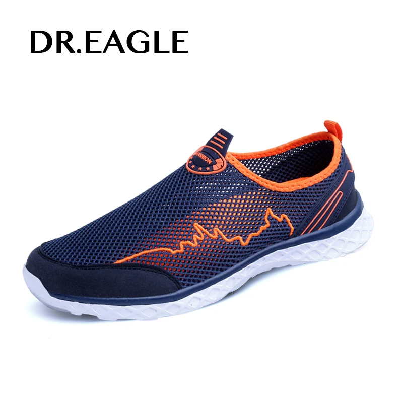 DR.EAGLE Mesh sport shoes men Finger fishing sneaker water beach shoes