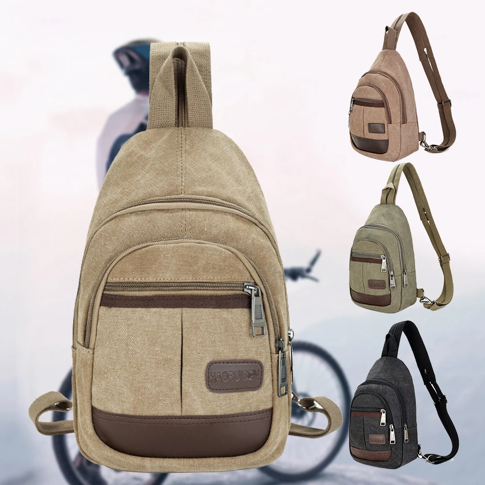 

Dropshipping Chest Bag Men Backpack Male Travel Backpack Multifunction Small Men Mochila Sport Bags