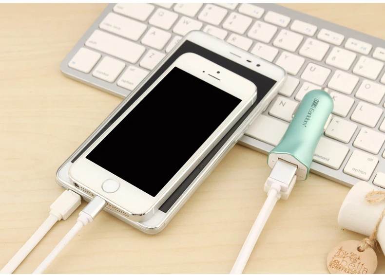 D8 Earldom Car-Charger Fast Dual USB Car charger PowerDrive 3.4A Cigarette Lighter Adapter Car charger for iPhone huawei xiaomi HTC