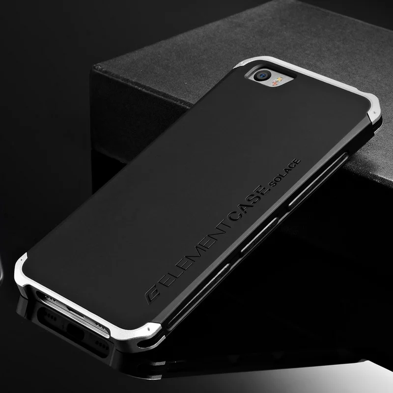 Metal Aluminum Border & Silicone Hard Back Cover Case For Xiaomi Mi 5 5S M5 Mi5 Mi5S Plus Luxury Mobile Phone Cover