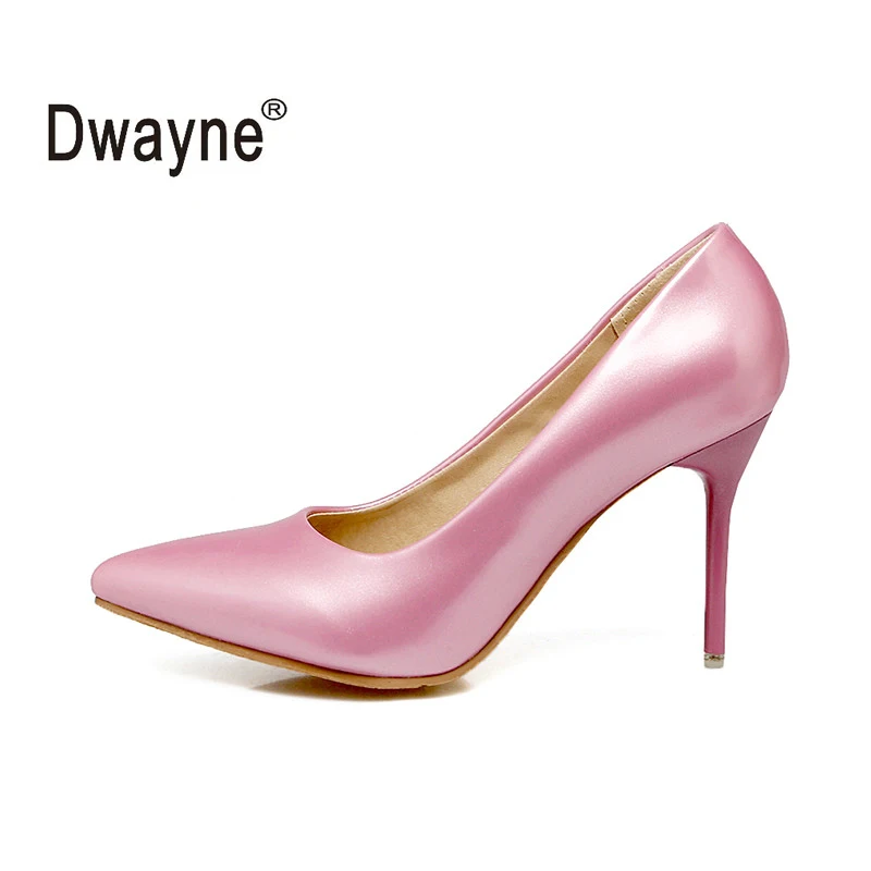 Big Size Women s Shoe 9cm High Heels Pumps NM Party Shoes For Women PU Wedding