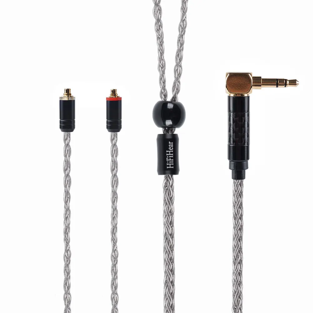 HiFiHear 16 Core Silver Plated Copper Cable 2.5/3.5mm Balanced Cable With MMCX/2PIN/QDC for BLON BL-01 BL-03 KZ ZSX ASX EDX DQ6